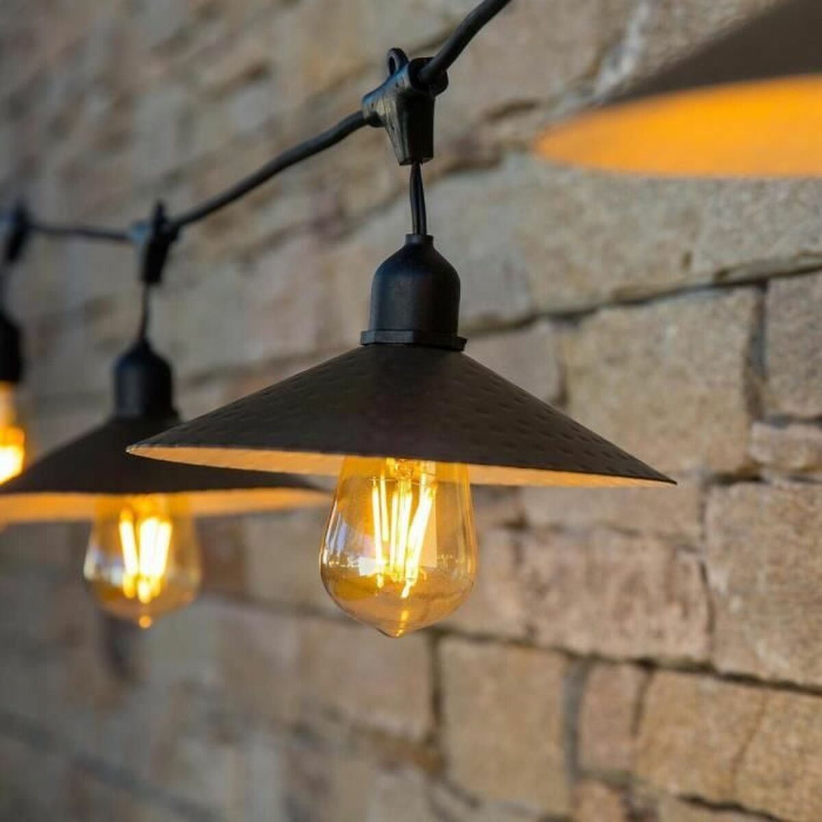 LED-tulede Pärg Lumisky Must 6 m